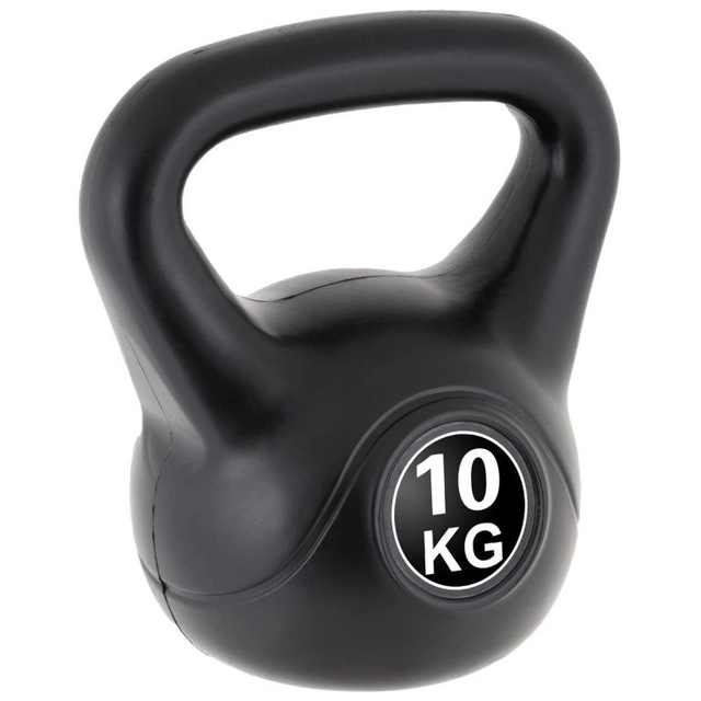 MAXXIVA Дъмбели Kettlebell, черни, 10 кг