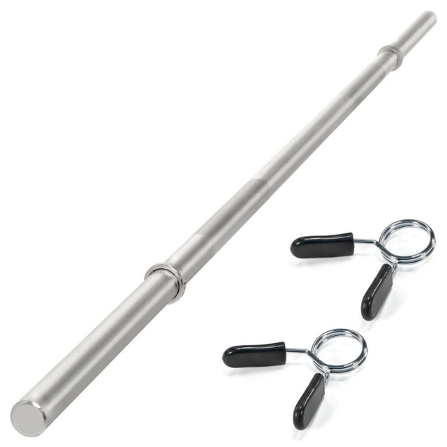 MAXXIVA dumbbell bar with spring lock, 160 cm