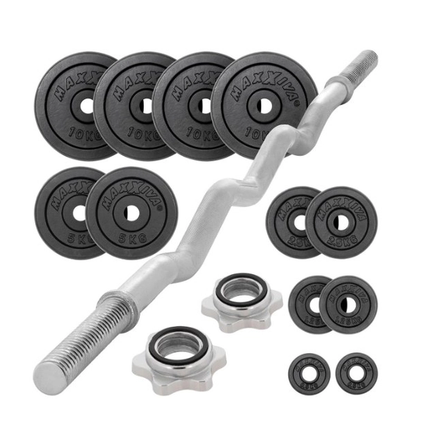 MAXXIVA Dumbbell set, cast iron, 60 kg