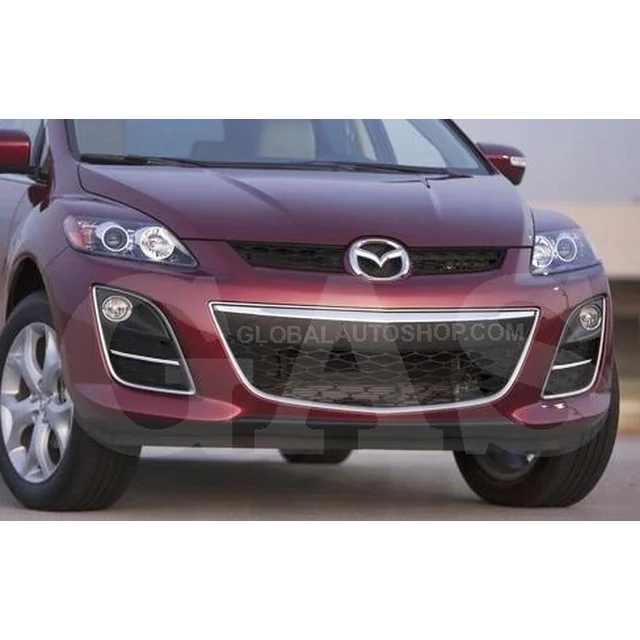 „Mazda“ CX-7 – „Chrome“ juostelių grotelės „Chrome“ manekeno buferio derinimas