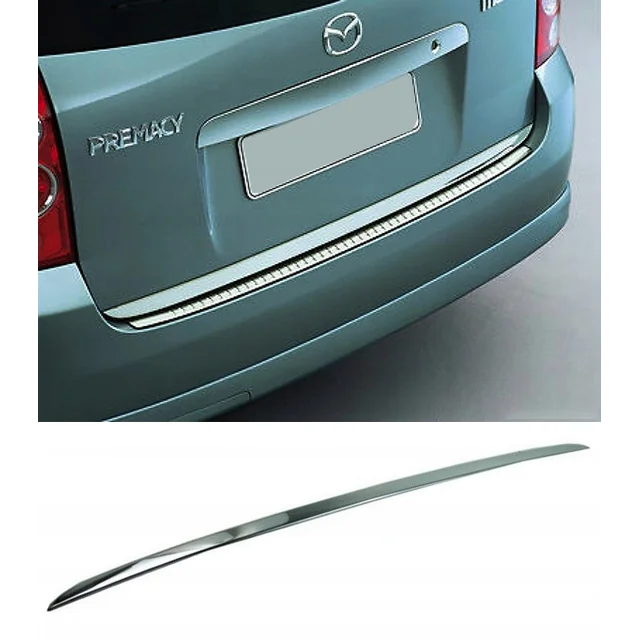 Mazda Premacy I - CHROME STRIP Verchroomd op de FLAP