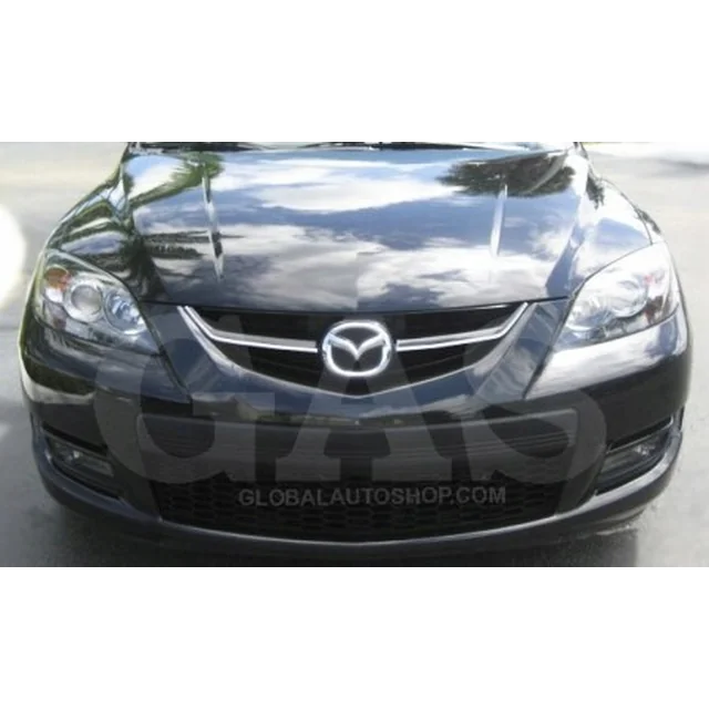 Mazdaspeed3 -Chrome Strips Grill Chrome Dummy Bufer Tuning