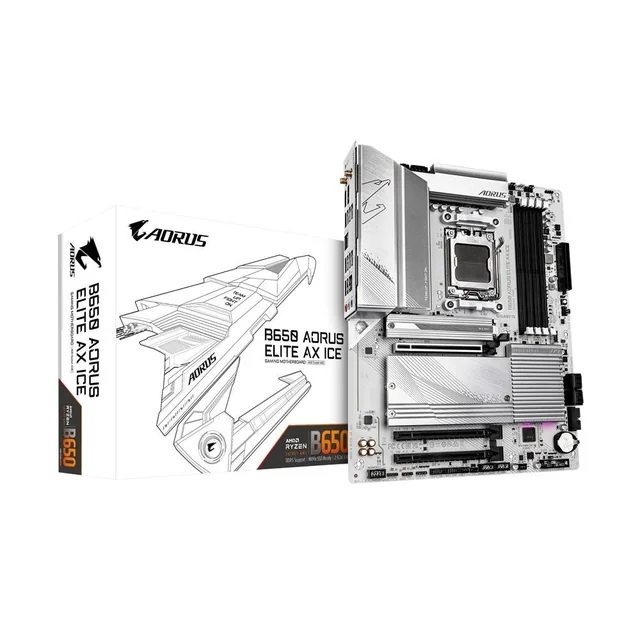 MB AMD B650 SAM5 ATX/B650 A ELITE AX ICE GIGABYTE