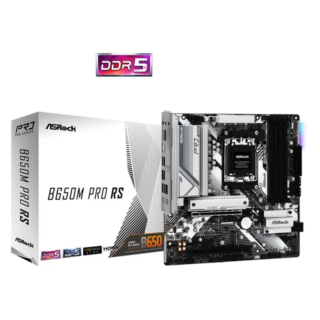 MB AMD B650 SAM5 MATX/B650M PRO RS ASROCK