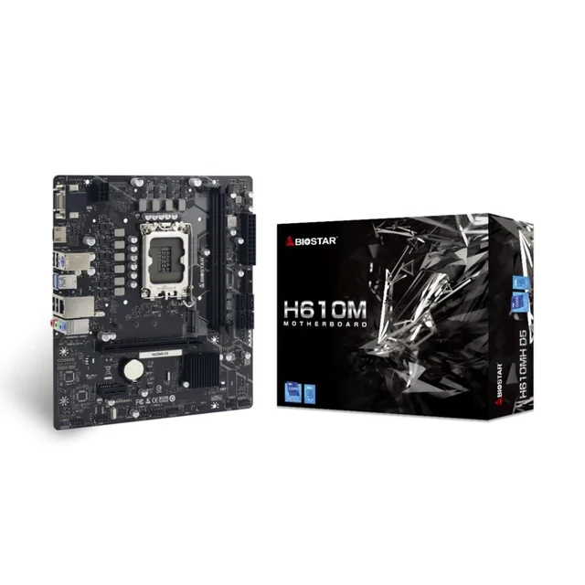 MB H610 S1700 MATX/H610MH D5 BIOSTAR