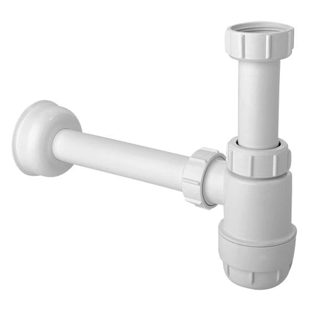 McAlpine wastafel-bidet sifon zonder afvoer