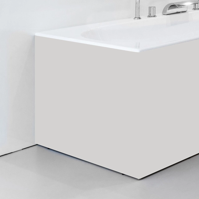 MDF finishing panel for baths Ravak, side, 80 L white