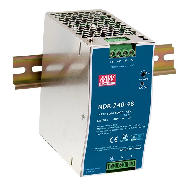 MEAN WELL NDR-240-48 48V 5A 240W alimentare