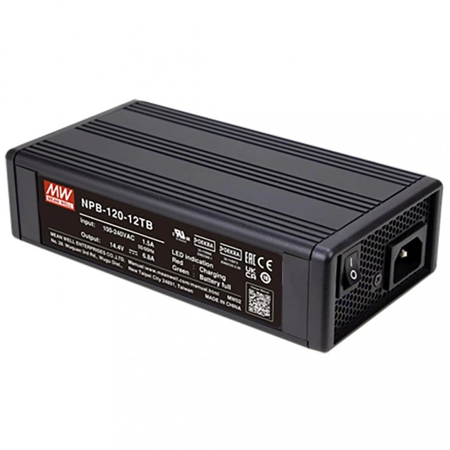 MEAN WELL NPB-120-12TB 12V 6,8A akulaadija