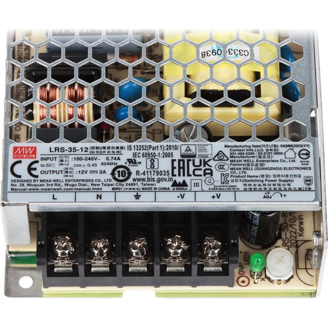 Mean Well SCHALTSTROMVERSORGUNG LRS-35-12 MEAN WELL