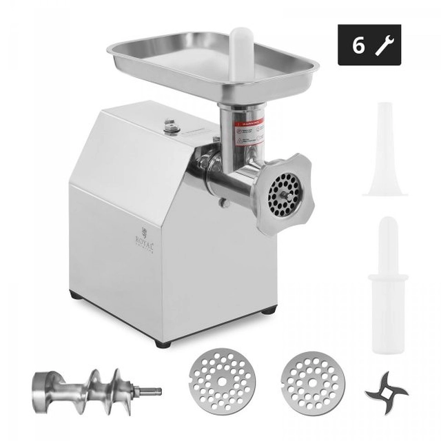 Meat Grinder - 140 kg/h - ECO ROYAL CATERING 10010741 RCFW 140-850ECO