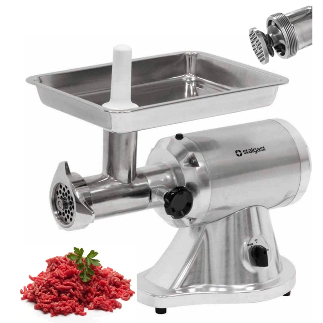 Meat grinder 300 kg/h + 2 Stalgast strainer 721221