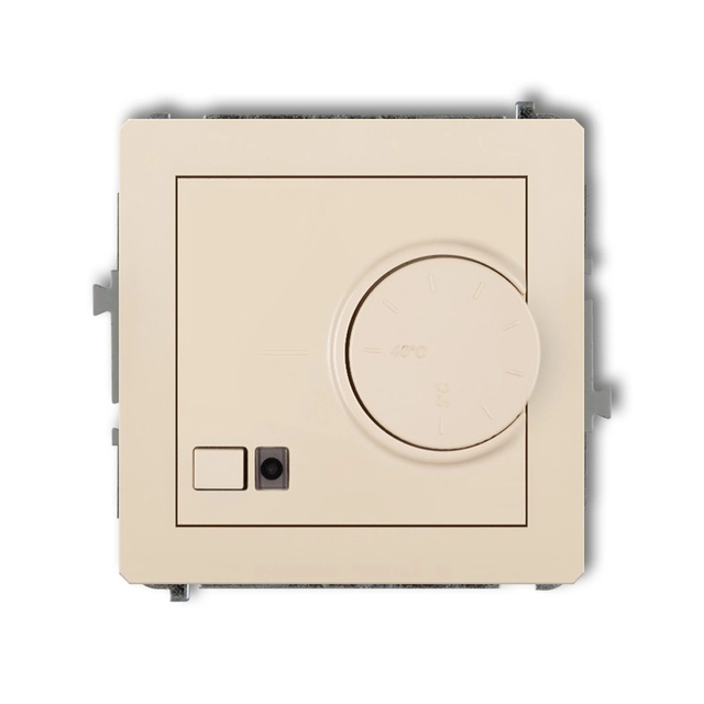 Mechanism of electronic temperature controller with air sensor beige KARLIK DECO 1DRT-2