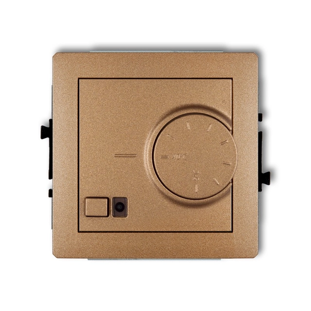 Mechanism of electronic temperature regulator with air sensor gold metallic KARLIK DECO 8DRT-2