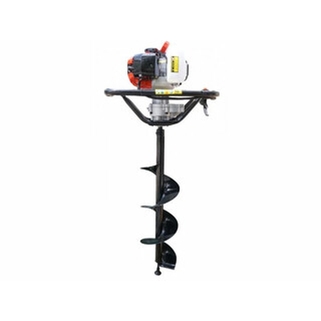 Media Line ML MF52-3 gasoline engine vertical earth auger Bore: 200 x 1000 mm | 1,5 kW | 2 rate