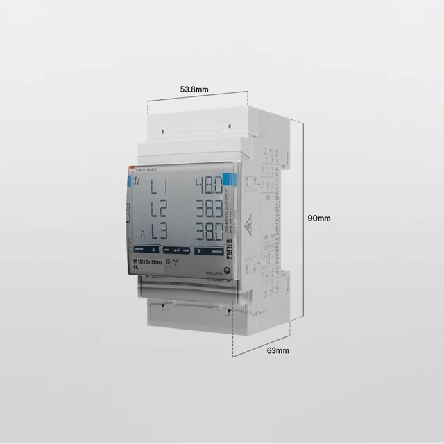 Medidor MID da caixa de embutir 100A/EM112