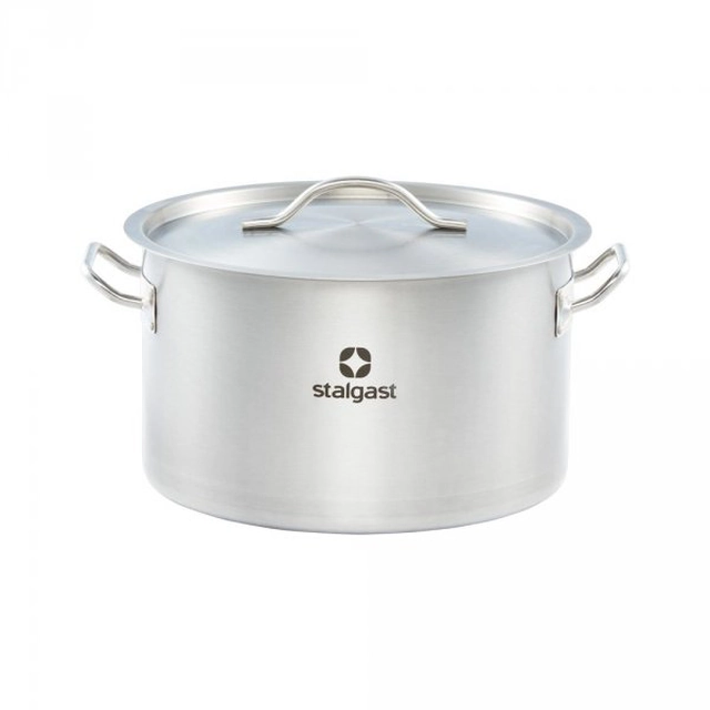 Medium pot d 360 mm 22.4 l with a lid STALGAST 012365 012365