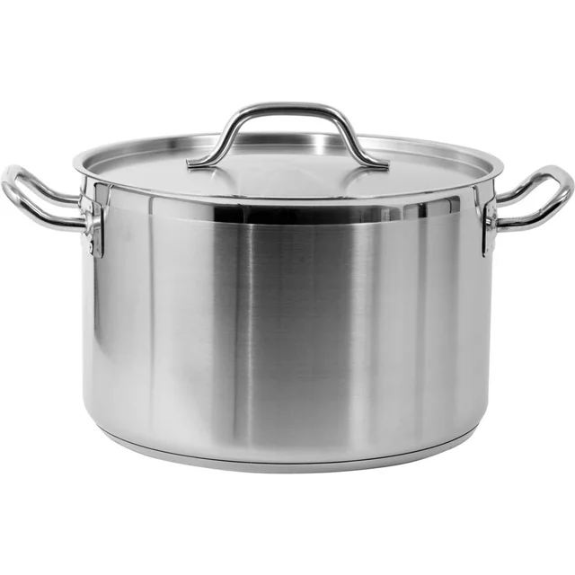 MEDIUM POT WITH STAINLESS STEEL LID 32x20CM 16,1L