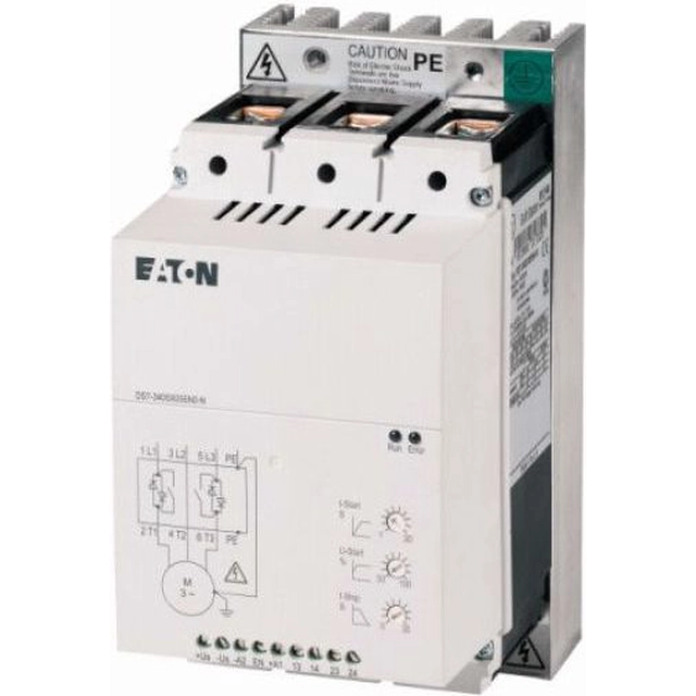 Mehki zagon Eaton 3-fazowy 400VAC 55A 30kW/400V Uc=24V AC/DC DS7-340SX055N0-N (134917)