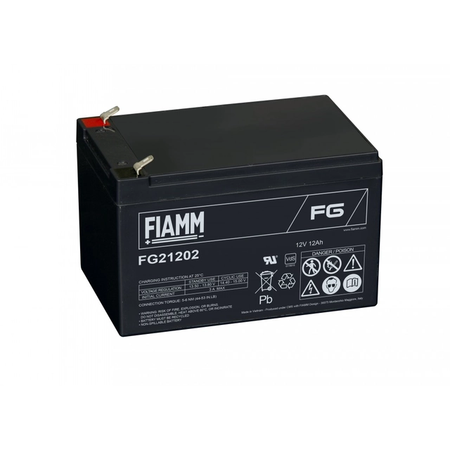 MEIN SOHN FG21202 12V 12Ah Industriell versiegelte (Gel-)Bleibatterie