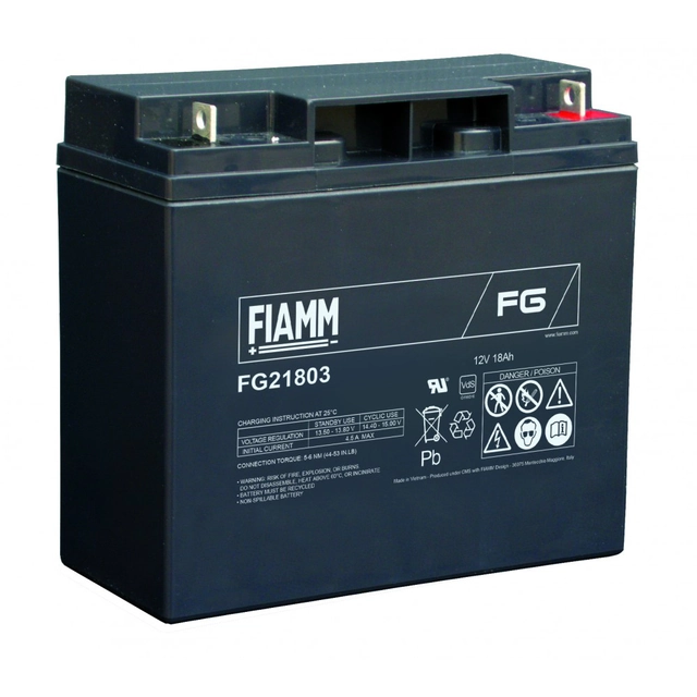 MEIN SOHN FG21803 12V 18Ah Industriell versiegelte (Gel-)Bleibatterie