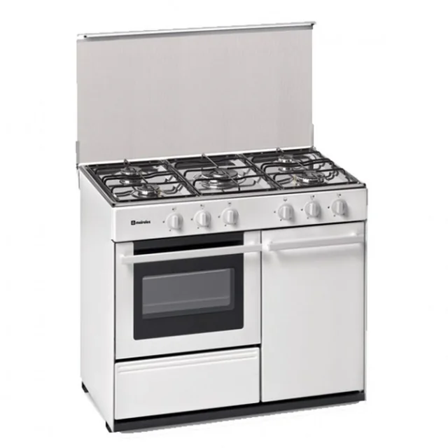 Meireles G 2950 DV Cuisinière à Gaz Blanc