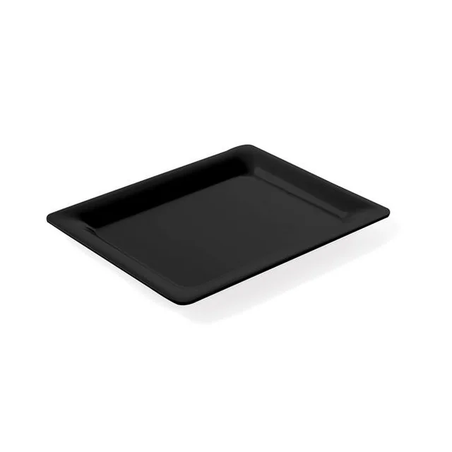 Melamine serving tray black GN 1/4