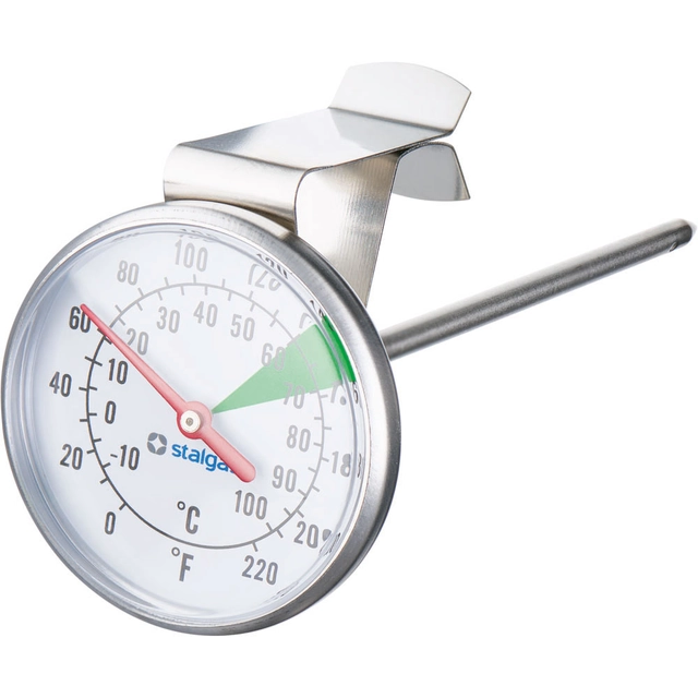 Melkthermometer met clip, L 110 mm