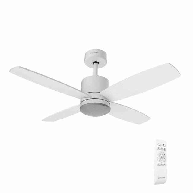 Mennyezeti ventilátor Univerzális Kék MIDI 4052W 55W Fehér (132 cm)