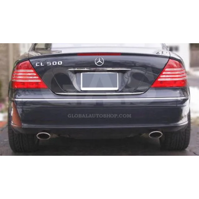 Mercedes CL W215 - CHROME bånd Tuning bagklap