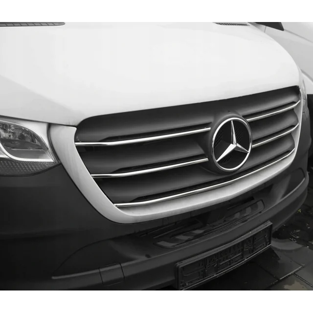 Mercedes Sprinter W907 W910 bandes CHROME sur la GRILLE