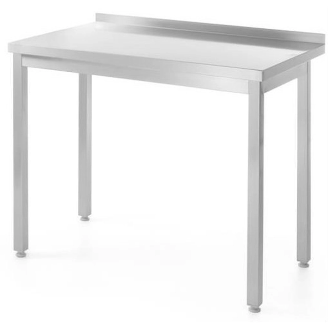 Mesa de catering de acero inoxidable 100x60 Hendi 811245