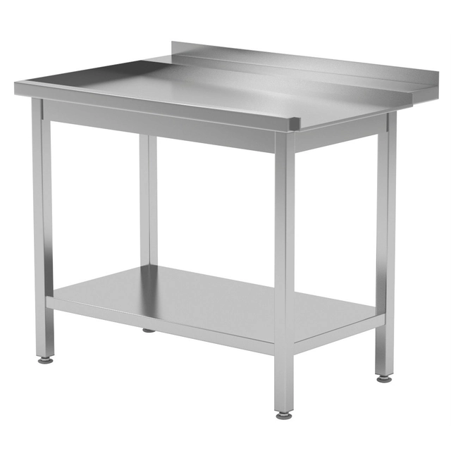 Mesa de descarga para máquina de lavar louça 140x70x85 Polgast 237147