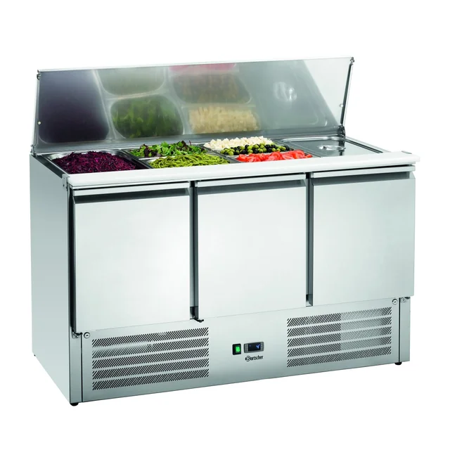 Mesa de ensalada refrigerada 1365t3 4 X Gn 1/1 Bartscher