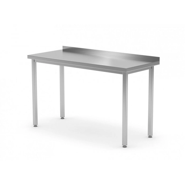 Mesa de parede sem prateleira 1300 x 600 x 850 mm POLGAST 101136 101136