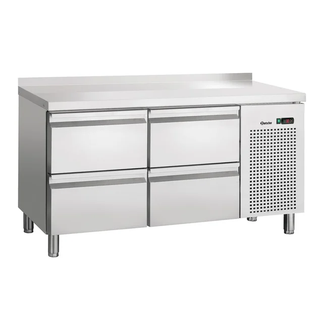 Mesa de refrigeración profesional 1342x700x650mm Bartscher 110883MA 230V