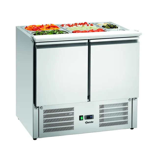 Mesa de Salada Refrigerada 900t2 +Gl