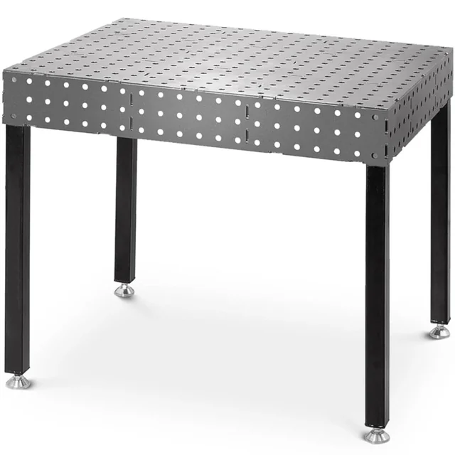 Mesa de soldagem de montagem com borda para 1000kg 120x80cm