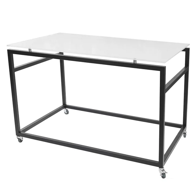 MESOS Banquet table, mobile, glass top