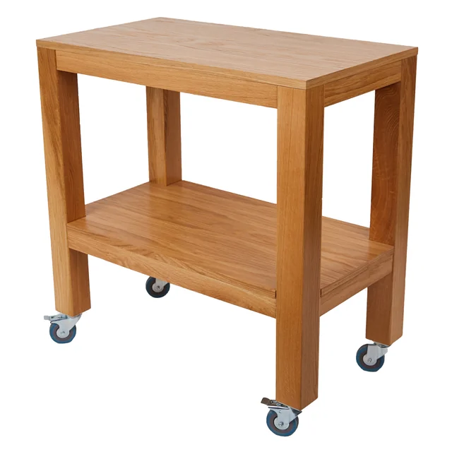 MESOS Oak Waiter's Trolley for Serving