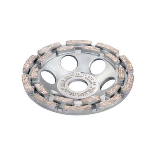 Metabo 125 x 22,23 mm diamond grinding wheel
