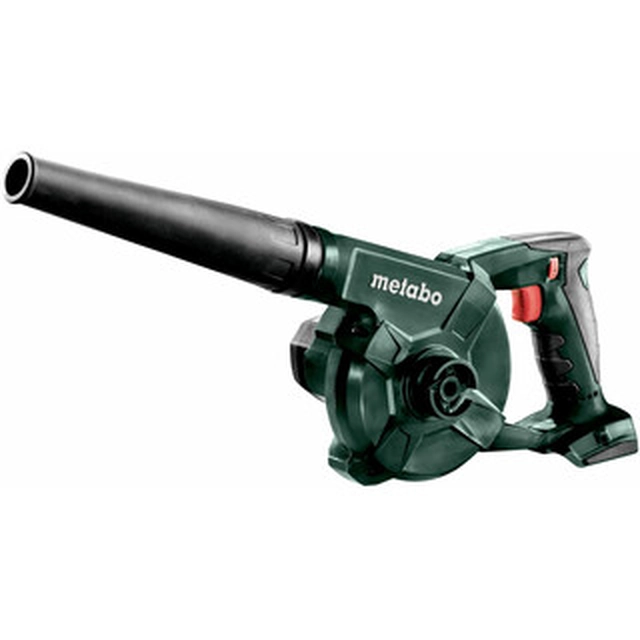 Metabo AG 18 cordless leaf blower 18 V | 74 m/s | Carbon brush | Without battery and charger | In a cardboard box