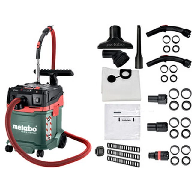 Metabo AS 36-18 H 30 Aspirator fără fir PC-CC 18 V | 30 l | H | Perie de cărbune | Fara baterie si incarcator