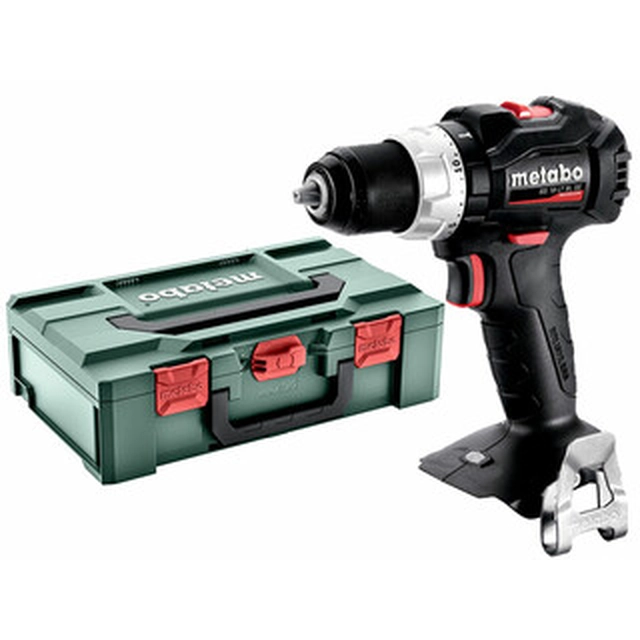 Metabo BS 18 LT BL SE cordless drill driver with chuck 18 V | 34 Nm/75 Nm | Carbon Brushless | Without battery and charger | in metaBOX