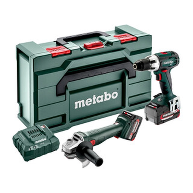 Metabo Combo Set 2.4.1 18 V konepaketti metaBOXissa