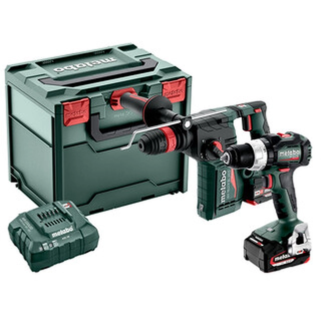 Metabo Combo Set 2.4.8 18 Pacote de máquina V em metaBOX