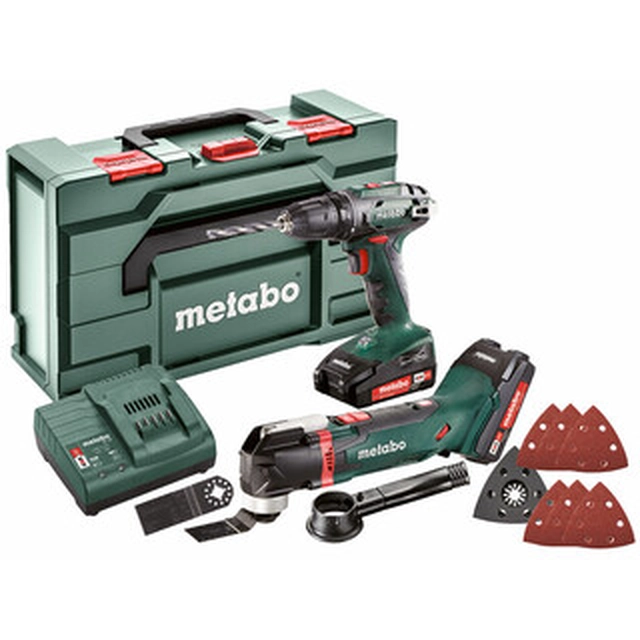 Metabo Combo Set 2.6.1 18 V machine package