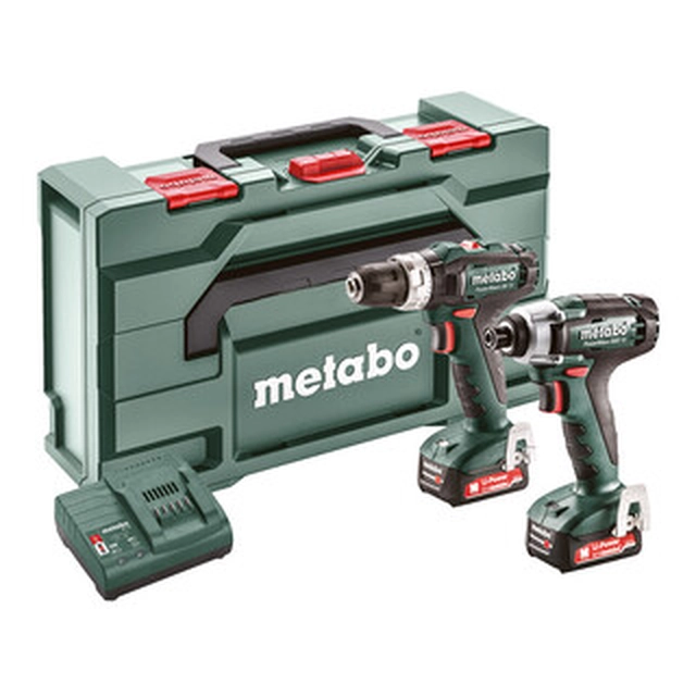 Metabo Combo Set 2.7.2 12 V gépcsomag metaBOX-ban