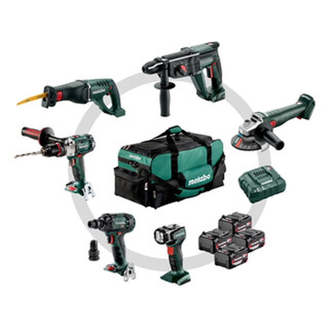 Metabo Combo Set Construction 6.1 machine package