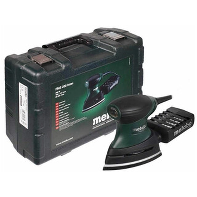 Metabo FMS 200 Ηλεκτρικό τριβείο κραδασμών Intec 147 x 100 mm | Αριθμός δόνησης: 0 - 26000 1/min | Σε μια βαλίτσα